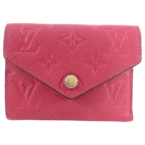 louis vuitton empreinte freesia|louis vuitton embossed wallet.